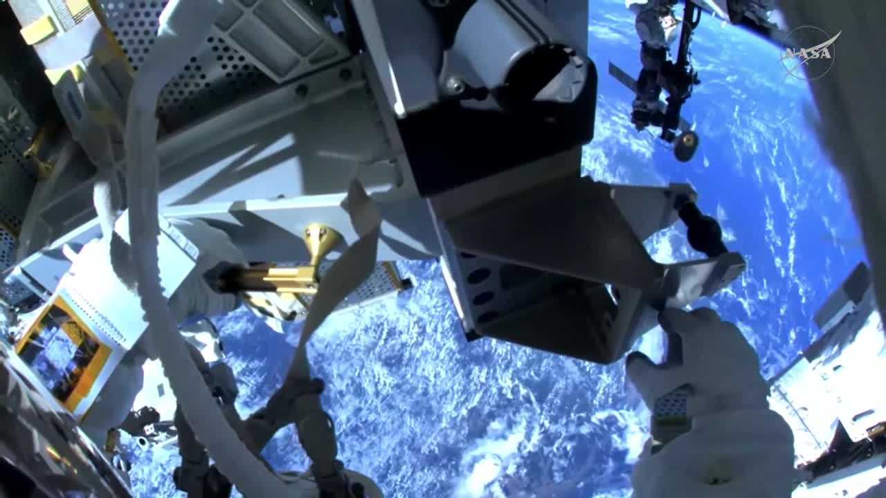 NASA astronauts conduct 100th US spacewalk outside International Space Station  — WISN 12 Milwaukee