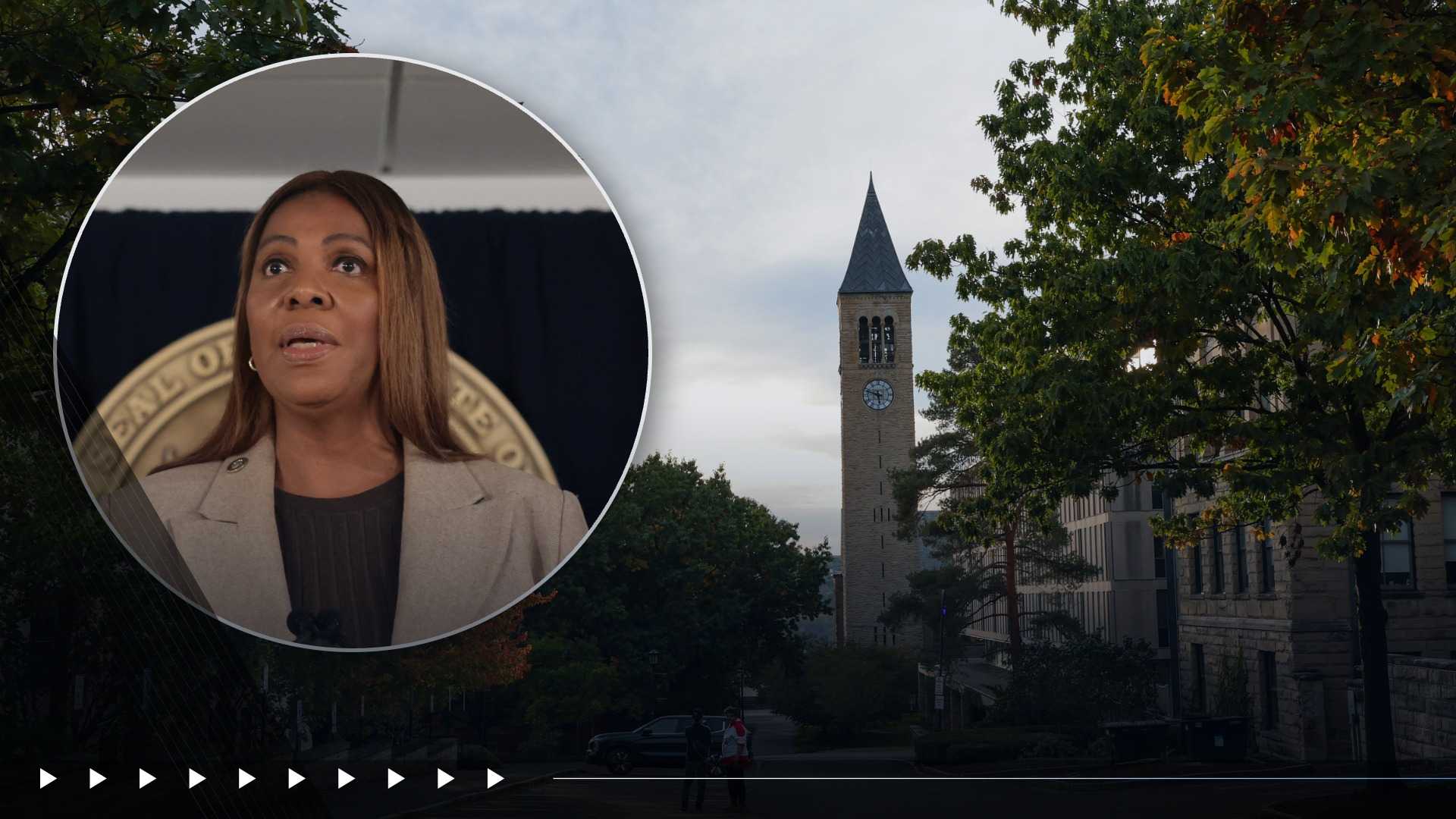Man accused in Cornell rape lawsuit wants Letitia James removed from investigation over her posts — Hartland Community news